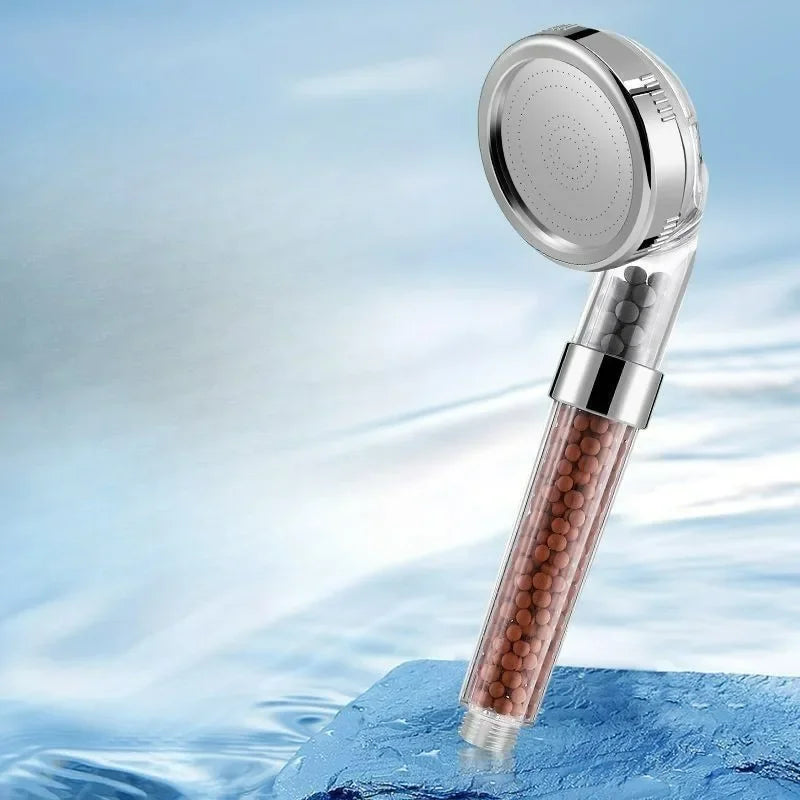 Alcachofa de Ducha de Alta Presión con Ahorro de Agua – Cromada