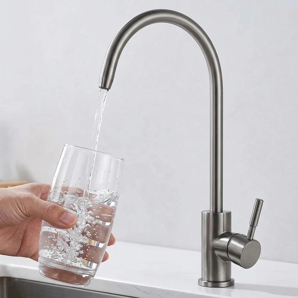 Grifo para Agua Filtrada de Acero Inoxidable 304 | Cocina