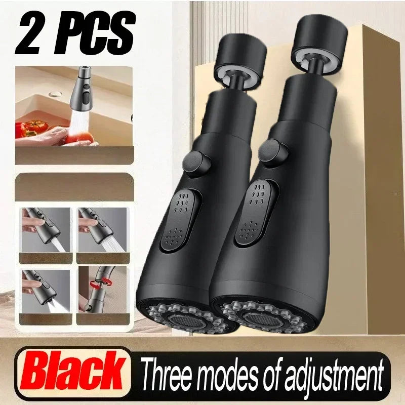 Extensor de Grifo Giratorio 360° con 3 Modos de Chorro