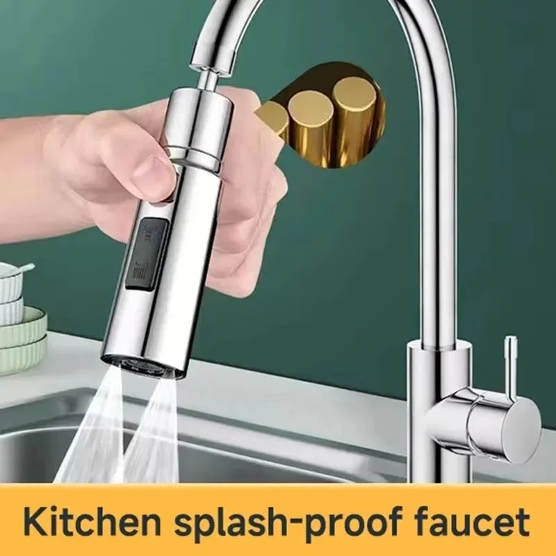 Extensor de Grifo Giratorio de 3 Modos para Ahorrar Agua