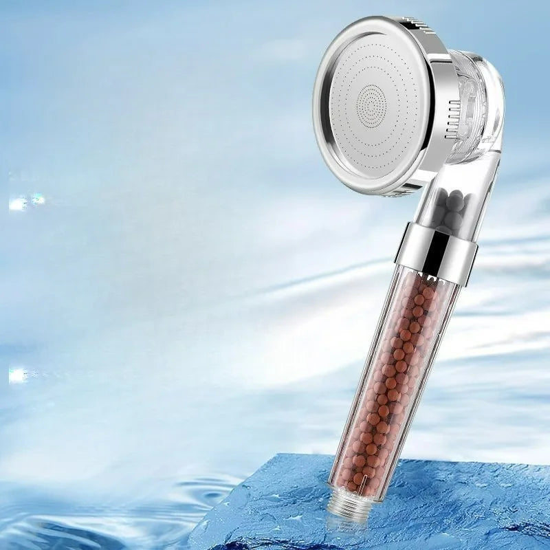Alcachofa de Ducha de Alta Presión con Ahorro de Agua – Cromada