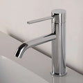 Grifo de Lavabo en Oro Rosa de Acero Inoxidable – Monomando para Baño, Agua Fría y Caliente