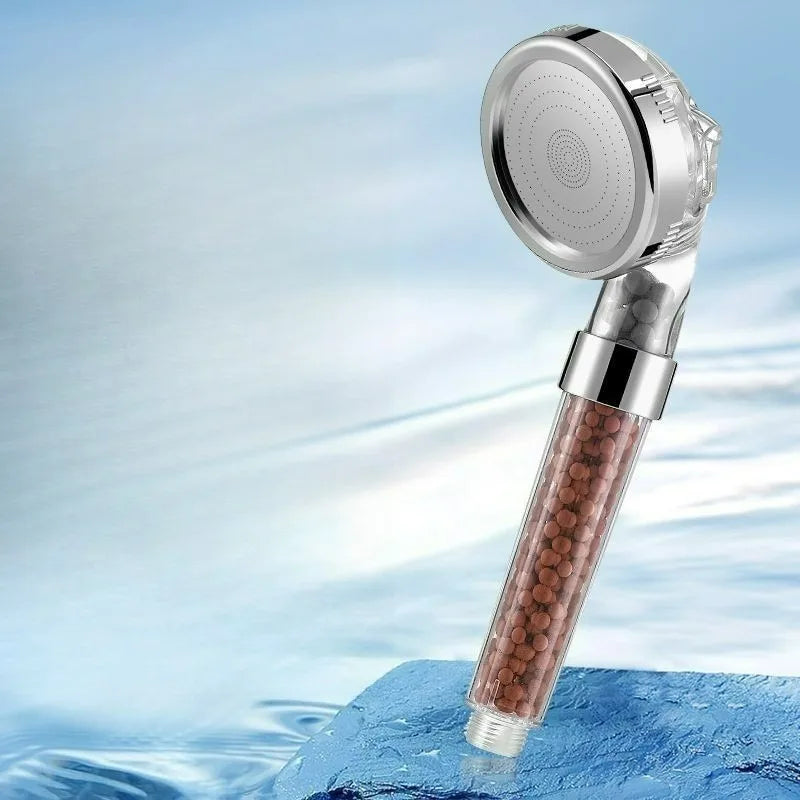 Alcachofa de Ducha de Alta Presión con Ahorro de Agua – Cromada