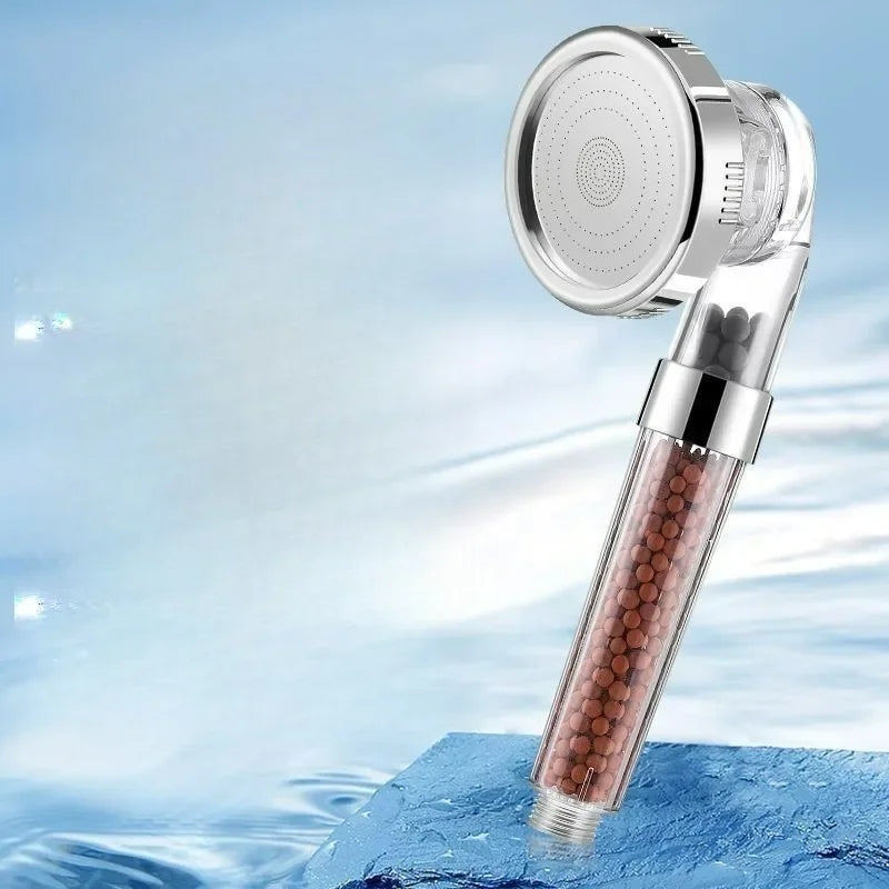 Alcachofa de Ducha de Alta Presión con Ahorro de Agua – Cromada