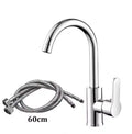 Grifo de Cocina Giratorio 360° de Acero Inoxidable | Monomando