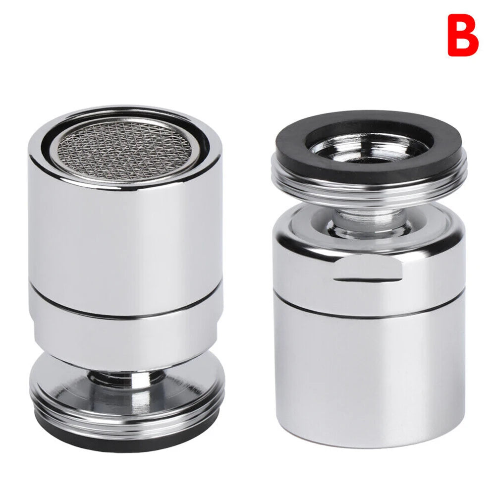 Aireador para Grifo de Cocina 360° con Pulverizador Giratorio – Ahorro de Agua Antisalpicaduras
