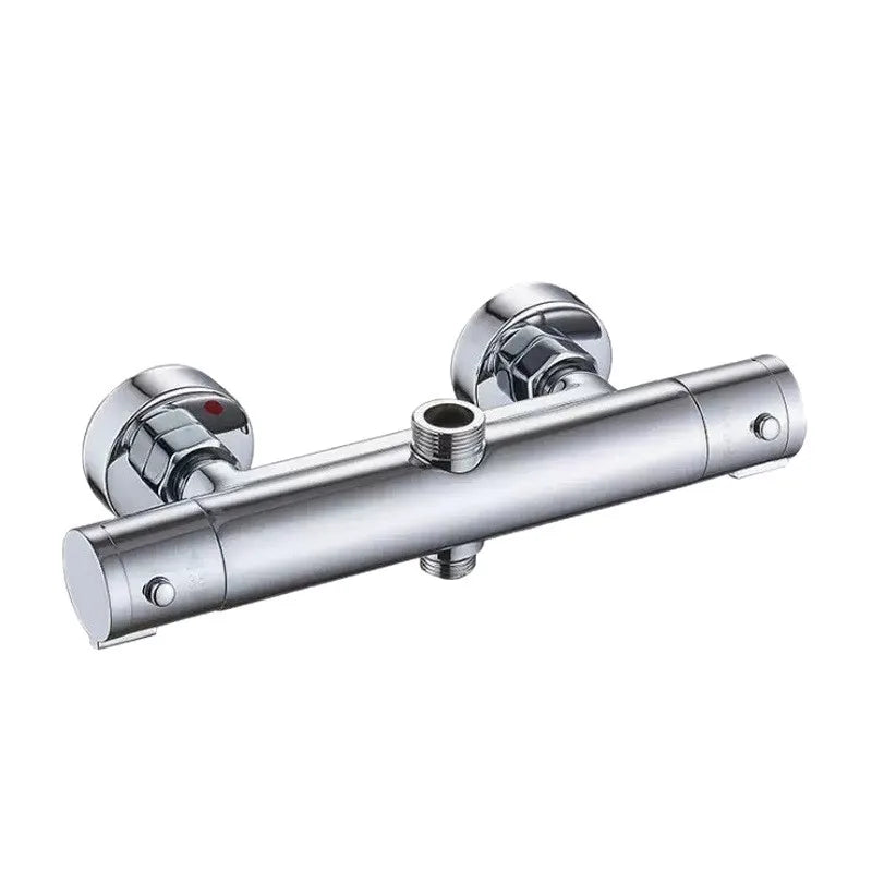 Grifo Termostático para Bañera y Ducha Cromado | Control Automático de Temperatura