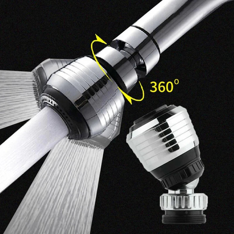 Extensor de Grifo Giratorio 360° con Filtro Antisalpicaduras | Ahorro de Agua